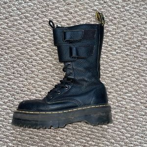 High calf doc martin boots
